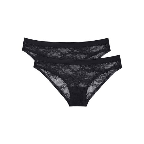 Confezione Da 2 Slip Brasiliani In Pizzo Smart Deco Donna Taglie 1(S) - triumph - Modalova