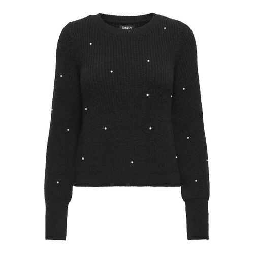 Maglione In Fine Maglia Decorato Da Perle - only - Modalova