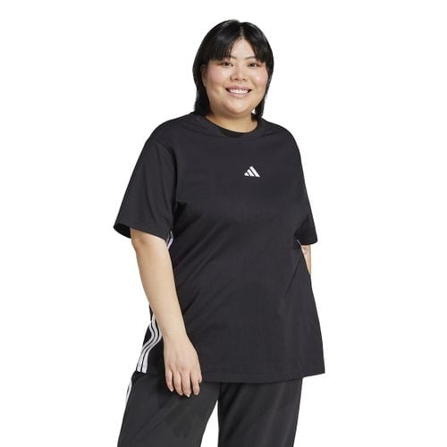 T-shirt 3 Bande Essentials (taglie Forti) Donna Taglie XL - adidas sportswear - Modalova