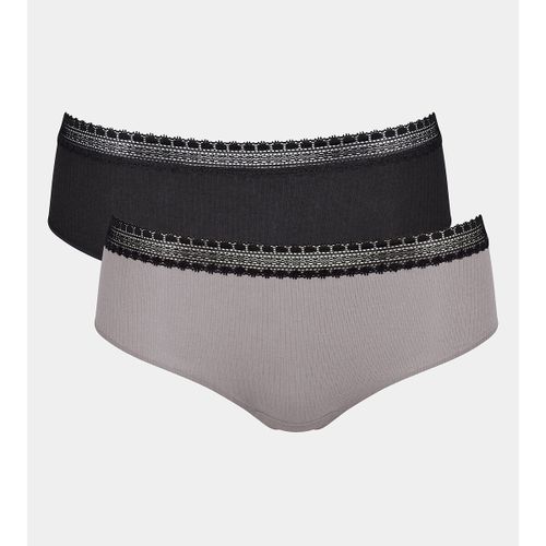 Confezione Da 2 Shorty Go Ribbed Donna Taglie M - sloggi - Modalova