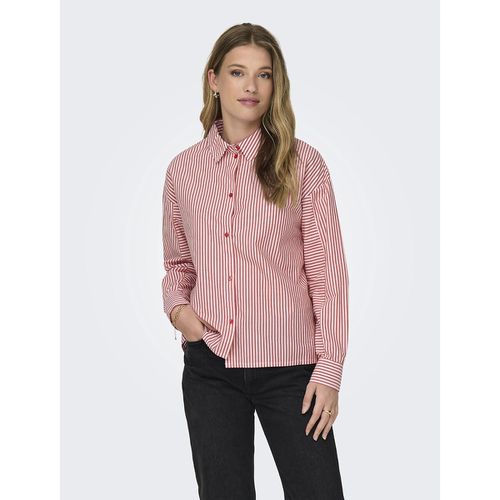 Camicia Gessata Donna Taglie S - only - Modalova