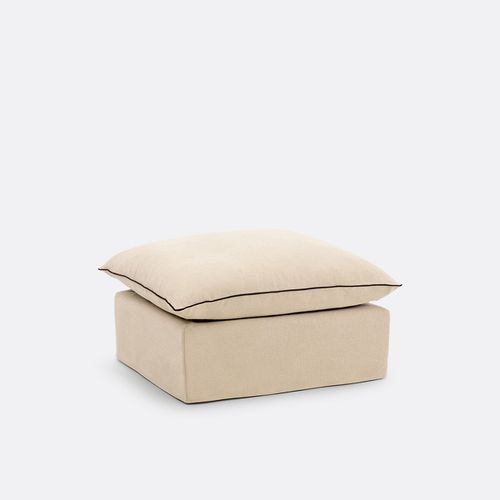 Pouf Lino Spesso, Bultex, Odna - la redoute interieurs - Modalova