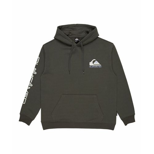 Felpa con cappuccio e piccolo logo - QUIKSILVER - Modalova