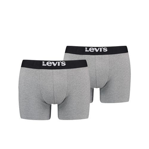 Confezione da 2 boxer nero tinta unita - LEVI'S - Modalova