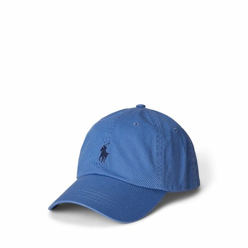 Berretto in cotone con logo ricamato - POLO RALPH LAUREN - Modalova