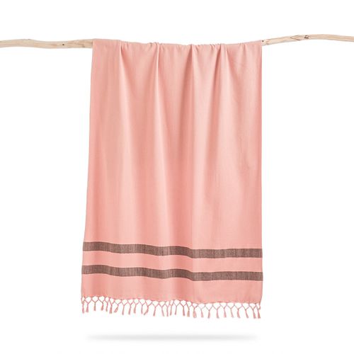 Fouta Xl Cotone Bio, Foderato Spugna Antalya Taglie 90 x 175 cm - la redoute interieurs - Modalova