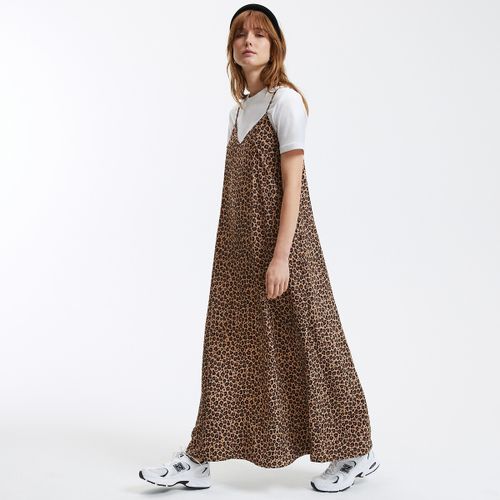 Abito lungo con sottili spalline, stampa animalier - LA REDOUTE COLLECTIONS - Modalova