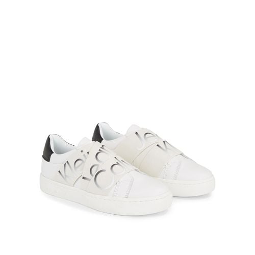 Sneakers Con Elastici In Pelle Donna Taglie 40 - calvin klein jeans - Modalova