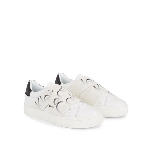 Sneakers con elastici in pelle - CALVIN KLEIN JEANS - Modalova