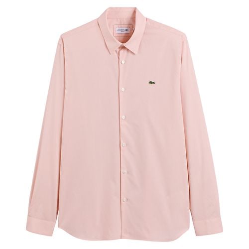 Camicia In Popeline Maniche Lunghe Uomo Taglie 38 - lacoste - Modalova