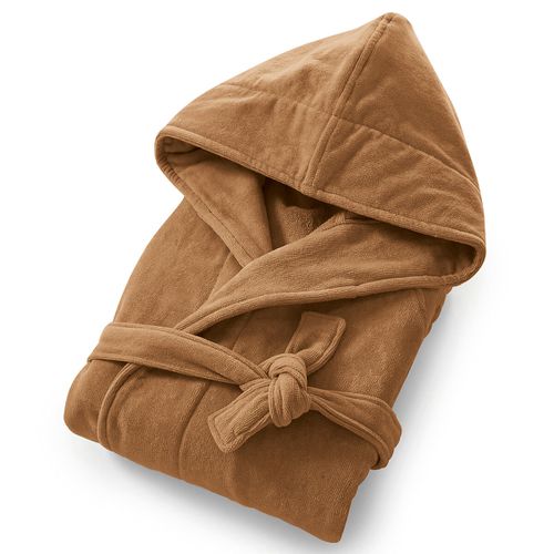 Accappatoio cappuccio spugna velluto 450 g/m2, Trizie - LA REDOUTE INTERIEURS - Modalova