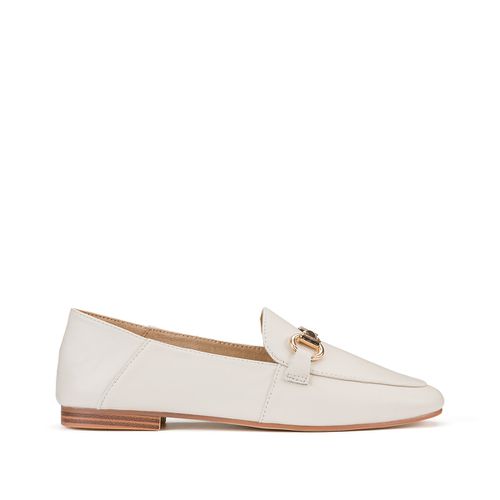 Mocassini Loafer In Pelle Con Morsetti Donna Taglie 37 - la redoute collections - Modalova