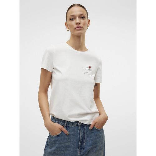 T-shirt maniche corte fantasia - VERO MODA - Modalova