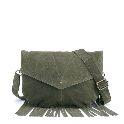 Borsa Con Frange In Suede Nina - pieces - Modalova