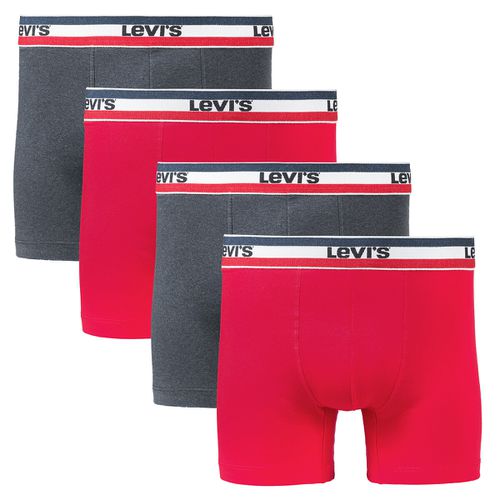 Confezione da 4 boxer tinta unita - LEVI'S - Modalova