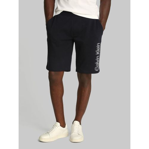 Shorts In Felpa Tommy Logo Uomo Taglie XL - calvin klein - Modalova