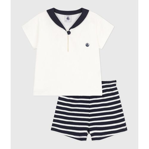 Set Di T-shirt E Pantaloncini 2 Pezzi Taglie 18 mesi - 81 cm - petit bateau - Modalova