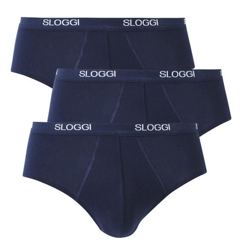 Confezione Da 3 Slip Midi Chiusi Uomo Taglie XXL - sloggi - Modalova