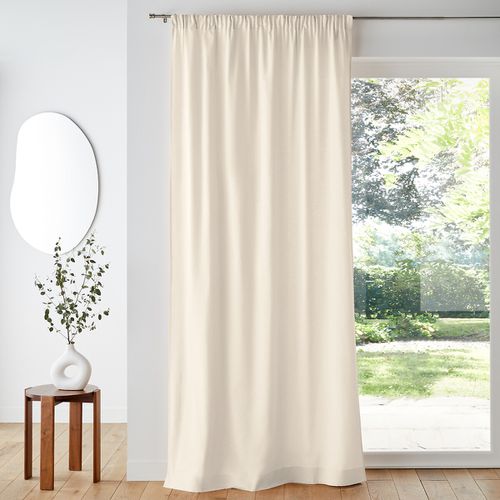 Tenda Bordo Arricciato Puro Cotone Scenario Taglie 260 x 135 cm - la redoute interieurs - Modalova