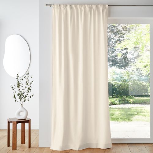 Tenda Bordo Arricciato Puro Cotone Scenario Taglie 260 x 135 cm - la redoute interieurs - Modalova