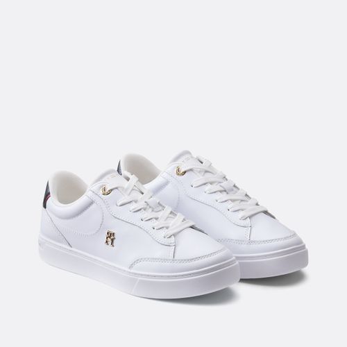 Sneakers Court In Pelle Essential Donna Taglie 36 - tommy hilfiger - Modalova