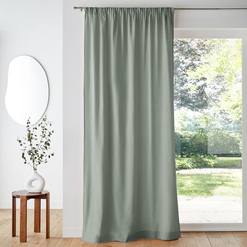 Tenda Bordo Arricciato Puro Cotone Scenario Taglie 260 x 135 cm - la redoute interieurs - Modalova