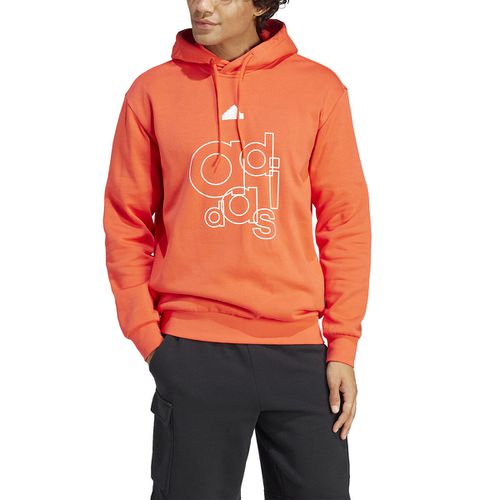 Felpa Con Cappuccio Brand Love Uomo Taglie S - adidas sportswear - Modalova