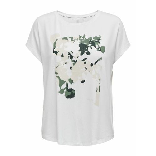 T-shirt Aubry-blur On Taglio Ampio Girocollo Donna Taglie XS - only play - Modalova