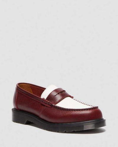 Penton Two-Tone Leder Loafers in , Größe: 37 - Dr. martens - Modalova