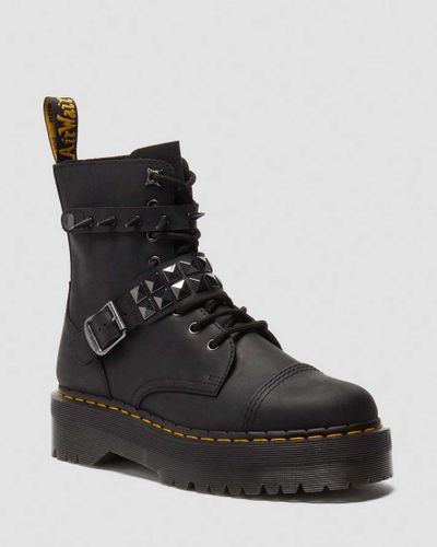 Jadon Spike Leder Plateaustiefel Schuhe in , Größe: 36 - Dr. martens - Modalova