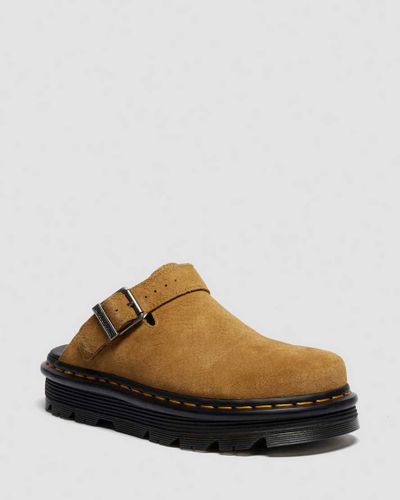 Mules Plateformes Zebzag en Daim À Brides en , Taille: 39 - Dr. martens - Modalova