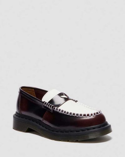 Mocassins Penton Heart en Cuir Arcadia Rub-Off Bicolore Chaussures en , Taille: 38 - Dr. martens - Modalova
