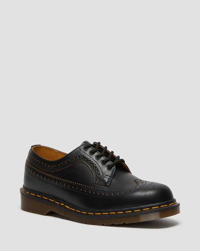 Herren Vintage 3989 Quilon Leder Brogues Schuhe in , Größe: 46 - Dr. martens - Modalova