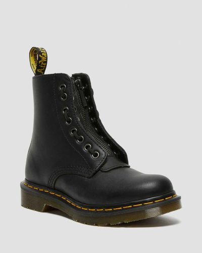 Leder 1460 Pascal Nappa Stiefel Mit Reißverschluss in , Größe: 39 - Dr. martens - Modalova