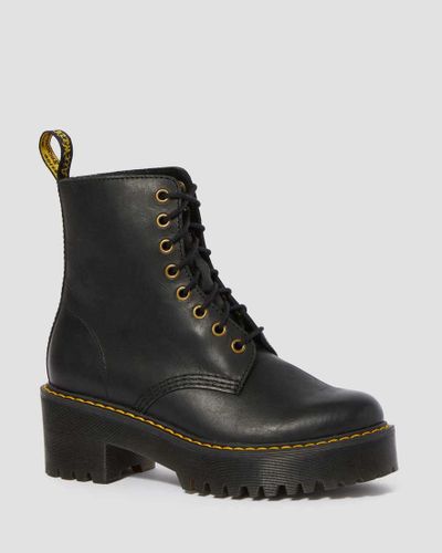 Shriver Hi, Leder Stiefel in , Größe: 38 - Dr. martens - Modalova