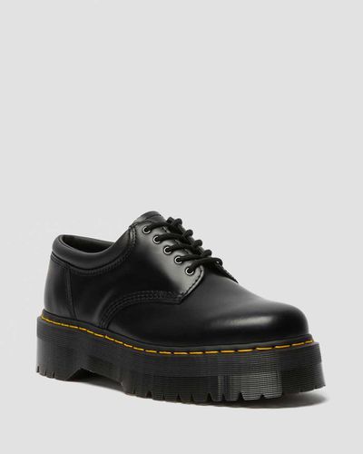 Herren 8053 Quad Glattleder Plateauschuhe in , Größe: 39 - Dr. martens - Modalova