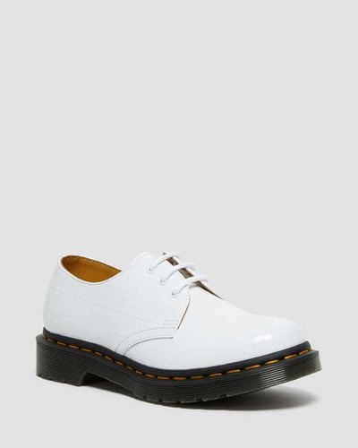 Damen Patent Leder 1461LackSchuhe Mit Krokoprägung in , Größe: 39 - Dr. martens - Modalova