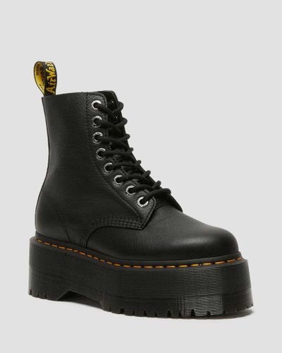 Pascal Max Plateaustiefel Aus Leder Schuhe in , Größe: 46 - Dr. martens - Modalova