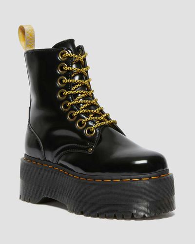 Damen Leder Vegane Jadon Max Plateaustiefel, in , Größe: 37 - Dr. martens - Modalova