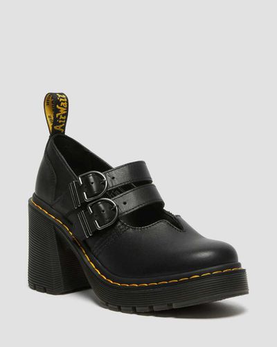 Damen Eviee Sendal Leder Mary Jane AbsatzSchuhe in , Größe: 43 - Dr. martens - Modalova