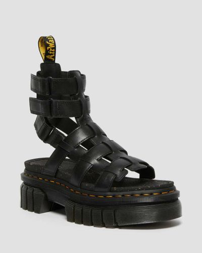 Ricki Nappa Lux Leder Gladiator Plateausandalen in , Größe: 37 - Dr. martens - Modalova