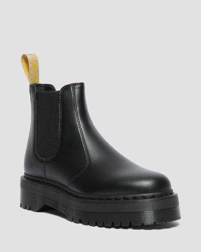 Vegane 2976 Felix Plateau Chelsea Stiefel, in , Größe: 44 - Dr. martens - Modalova