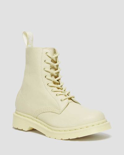 Damen Leder 1460 Pascal Mono Schnürstiefel in , Größe: 38 - Dr. martens - Modalova