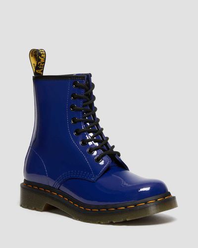 Damen 1460 Lackleder Schnürstiefel in , Größe: 38 - Dr. martens - Modalova