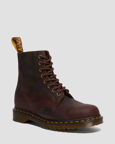 Herren 1460 Pascal Waxed Full Grain Leder Schnürstiefel in , Größe: 41 - Dr. martens - Modalova