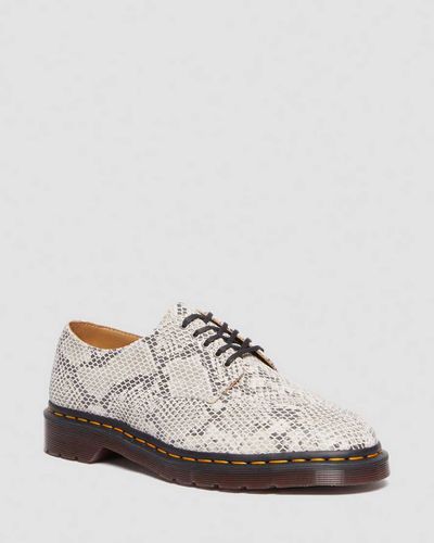 Herren 2046 Python Print Wildleder Oxford Schuhe in /, Größe: 39 - Dr. martens - Modalova