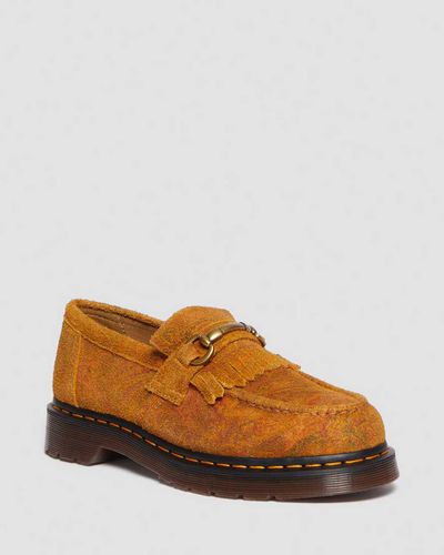 Herren Adrian Snaffle Marbled Wildleder Loafer in /, Größe: 45 - Dr. martens - Modalova