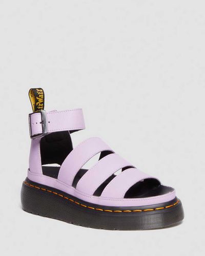 Damen Clarissa II Pisa Leder Plateau Riemensandalen in , Größe: 37 - Dr. martens - Modalova