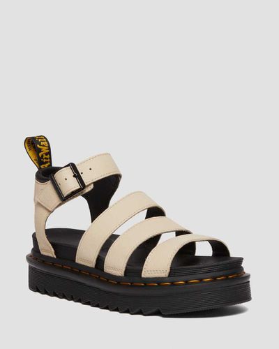 Damen Blaire Pisa Leder Plateau Riemensandalen in , Größe: 40 - Dr. martens - Modalova