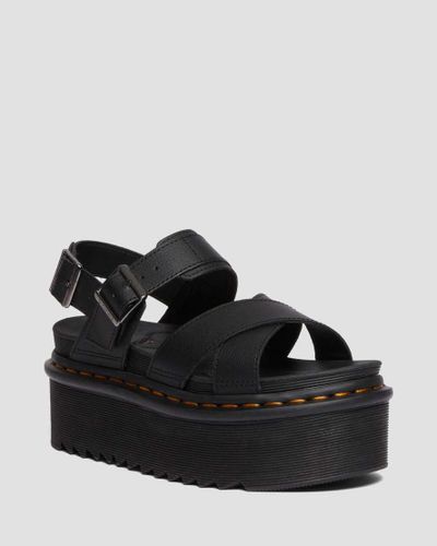 Voss II Athena Leder Strap Platform Sandalen in , Größe: 40 - Dr. martens - Modalova